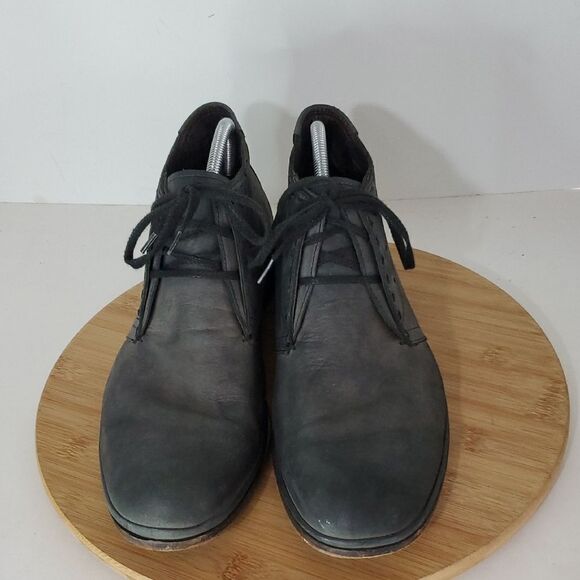 John Varvatos Black Leather Chukka Boots Men\'s Size 10.5 main image 8